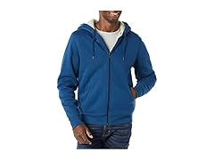 AE Mens Sherpa Lined FullZip Hoodie