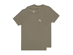 PUMA Men's 2 Pack Crewneck Mesh Tee