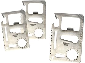 Wallet Warrior 12-in-1 Pocket Tool 3-Pk