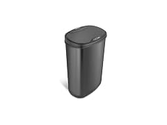 Delletir Motion Sensor Trash Can Black