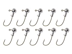5-Pack Jig Head 1/16 oz - Plain Gray