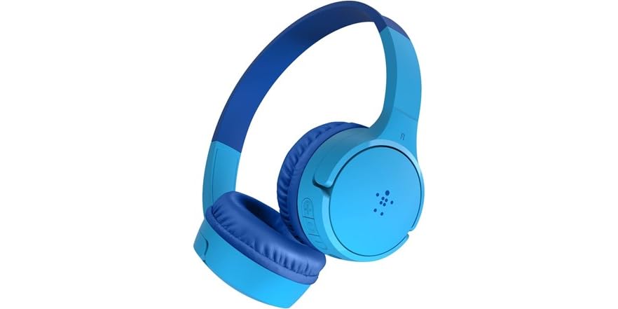 (NEW) Belkin SoundForm Mini - Wireless Bluetooth Headphones for Kids