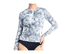 Kanu Surf Women's Grey Rashguard (L)