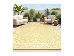 JONATHAN Y Filigree Outdoor Rug 5x8