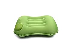 Inflatable Camping Pillow, Green