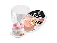 8" Round Cake Boards, 6 Pack