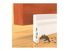 Door Draft Stopper White 78"