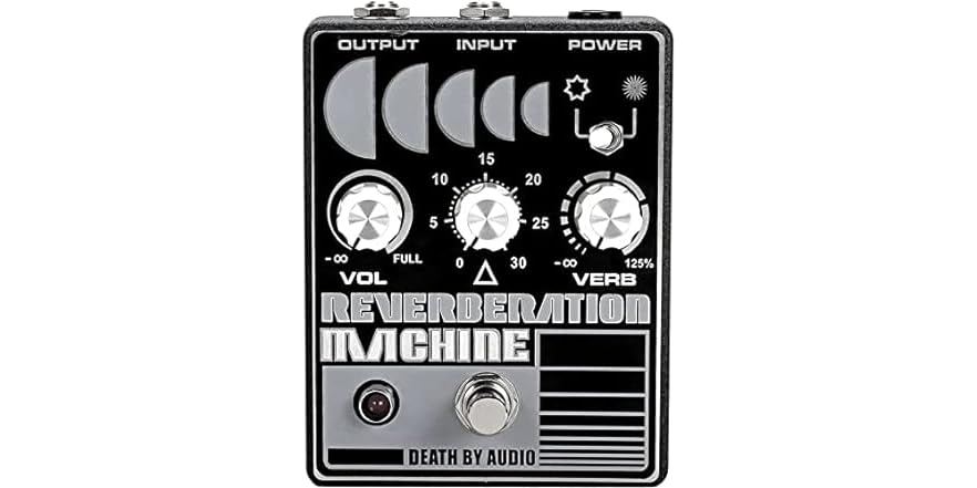 Audio Reverberation Death By Audio Reverberation Machine Reverb Pedal
