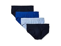 Men's Essential Cotton Sliq Bikini Brief 4-Pack