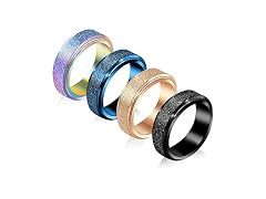 Fekang Titanium Anxiety Rings Fidget Ring For Ring
