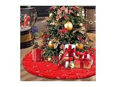 TOBEHIGHER Christmas Tree Skirt - 36