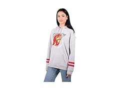Ultra Game Women's Grey Hoodie (L)