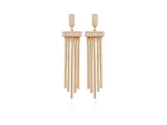 Vince Camuto Goldtone Fringe Earrings