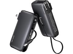 (Value Packs) Joyfar 10,000mAh USB-C Powerbank with Cable & Plug