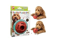 SPOT Seek-A-Treat Double Puzzle Ball Dog Toy
