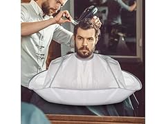 2-Pk Umbrella Barber Gown