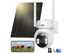 Hiseeu 4G Cellular 2k Security Camera