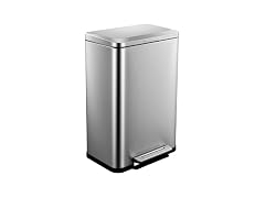 OUTLANE 13 Gallon Stainless Steel Kitchen Trash Can