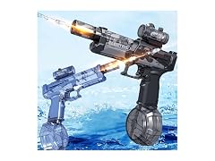Electric Water Gun w/ LED Lights 4-Pack