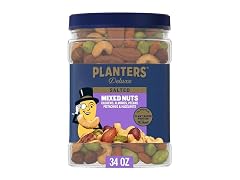 PLANTERS Deluxe Mixed Nuts Plant Based Protein 34