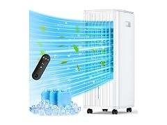 BALKO Evaporative Air Cooler, 3-IN-1 Swamp Cooler