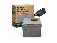 Pooker 15x20in Oil Absorbent Pads 50-Pk