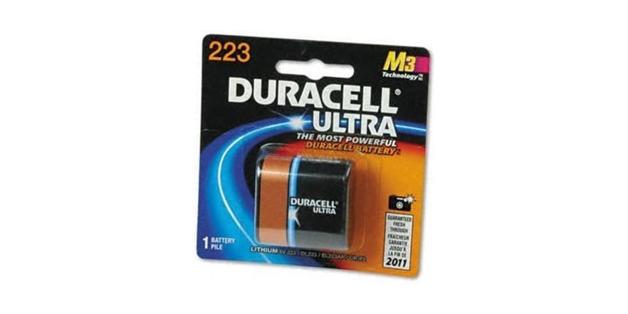 Batteria Duracell 223 Alcalina 4,5V - Confezione Originale Scadenza 2029