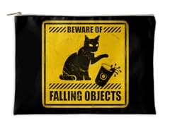 Beware of Falling Objects Accessory Pouch