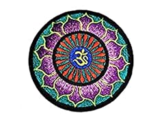 Psychedelic Hippie Lotus Patch