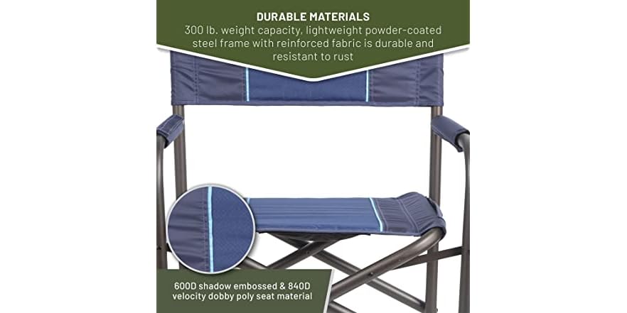 TIMBER RIDGE Heavy Duty Chair Supports 300 lbs