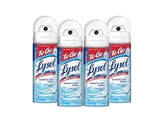 Lysol To Go Spray Travel Pack of 4