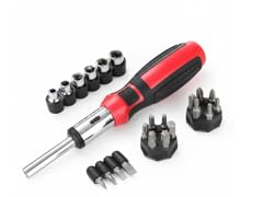 27 Piece Ratcheting Screwdriver Bit and Socket Set