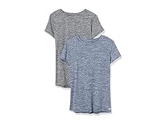 Amazon Essentials Women's Active Crewneck T-Shirt, 2PK