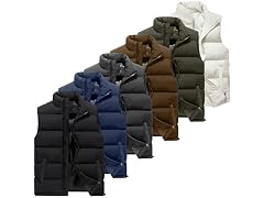 Mens Heavyweight Puffer Bubble Vest