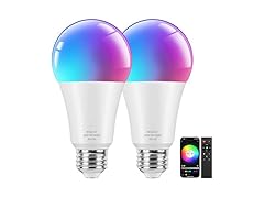 Brightever B0F29GH3KW Smart A19 LED Light Bulbs