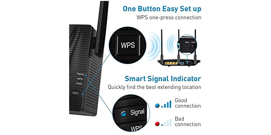 ROCK SPACE WiFi Extender ROCK SPACE WiFi Extender