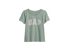 GAP Baby Girls Logo Tee (0-3M) Green