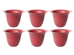 10" Modica Planter Union Red, 6 pack