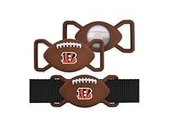 BENGALS Air Tag Pet Holder 2pk