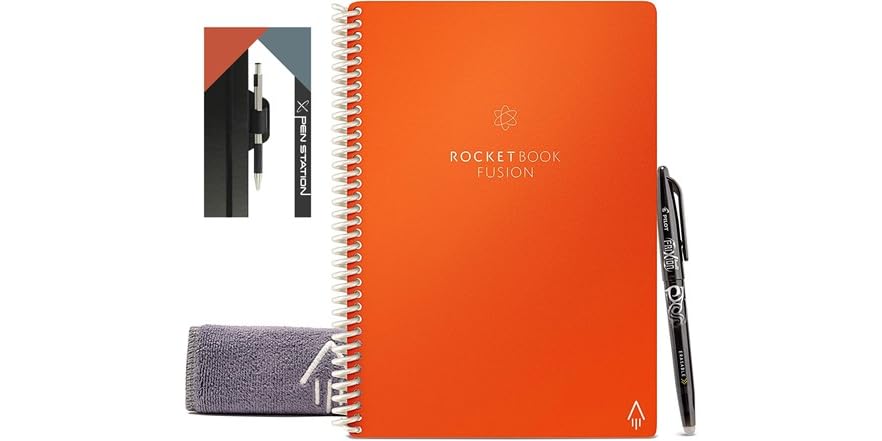 Rocketbook Fusion Bundle With Pen Station