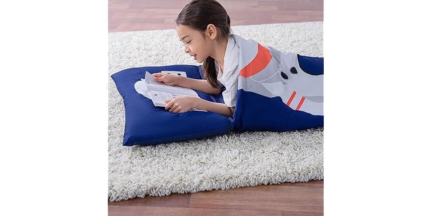 AmazonBasics Kids Sleeping Bag – Soft, Lightweight & Fun Designs - Image 9
