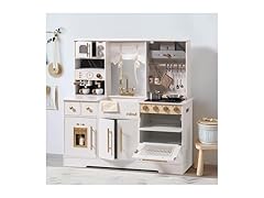 ROBUD Wooden Play Kitchen Set 