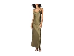 The Drop Women (L) Lana Maxi Dress Bronze Olive
