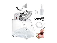 Aprafie Commercial Ice Crusher Shaver Snow Cone Maker