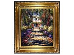 Claude Monet - Garden Path at Giverny