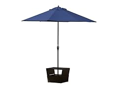 9-Foot Courtyard Umbrella, Navy Blue