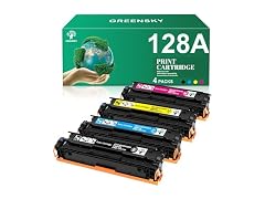 GREENSKY Toner Cartridge HP128A 4Pk