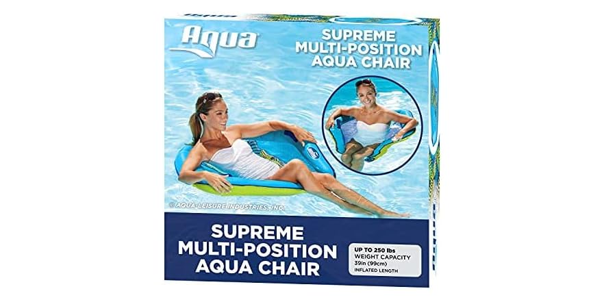 Aqua Deluxe Supreme Hex Pool Chair Lounge
