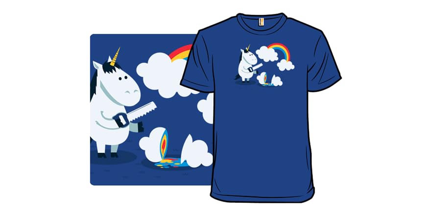 Rainbow Mr Pencil T-Shirt