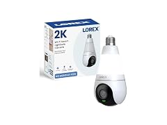 Lorex 2K Wi-Fi Smart Lightbulb Camera